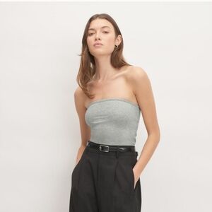 Everlane The Tube Top - Gray Medium